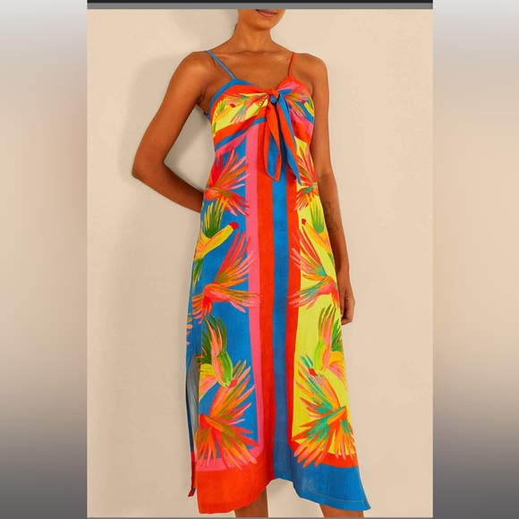 SOLD - FARM Rio Long Dress Size M - Picture 5 of 10